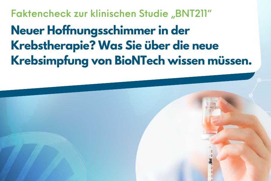Impfung gegen Krebs von BioNTech